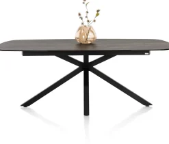 XOOON Montello eettafel met keramiek blad 200x100cm^ Tafelconfigurator|Eettafels