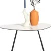 XOOON Montello hoge salontafel met keramiek blad 94x49cm^ Bijzettafel Sets|Salontafels