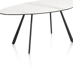 XOOON Montello hoge salontafel met keramiek blad 94x49cm^ Bijzettafel Sets|Salontafels