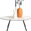 XOOON Montello lage salontafel met keramiek blad 94x49cm^ Bijzettafel Sets|Salontafels