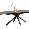 XOOON Montello uitschuiftafel met keramiek blad 200(+100)x100cm^ Uitschuiftafels|Eettafels