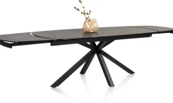 XOOON Montello uitschuiftafel met keramiek blad 200(+100)x100cm^ Uitschuiftafels|Eettafels