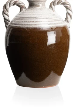 XOOON Nera vaas (H26cm) in de kleur Bruin - COCOmaison^ Woonaccessoires