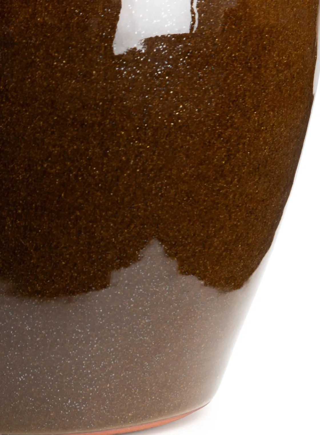 XOOON Nera vaas (H26cm) in de kleur Bruin - COCOmaison^ Woonaccessoires