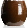 XOOON Nera vaas (H31cm) in de kleur Bruin - COCOmaison^ Woonaccessoires