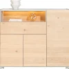 XOOON NIORA dressette 148 cm - naturel eiken^ Bergkasten