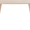 XOOON NIORA eetkamertafel 180 x 100 cm - rechthoek - naturel eiken^ Eettafels|Tafelconfigurator