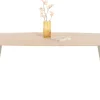 XOOON NIORA eetkamertafel 270 x 120 cm - deens ovaal - zijdegrijs^ Tafelconfigurator|Eettafels