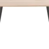 XOOON NIORA eetkamertafel 180 x 100 cm - metalen poot - grafiet^ Tafelconfigurator|Eettafels