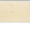 XOOON NIORA lowboard 170 cm - 2-deuren + 2-laden - naturel eiken^ Tv-Meubelen|Dressoirs