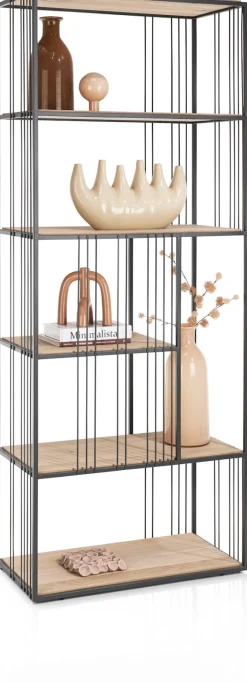 XOOON NIORA roomdivider 80 cm - grafiet^ Bergkasten|Boekenkasten