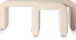XOOON Noah bankje H47cm in kleur Crème shop je bij COCOmaison^ Woonaccessoires