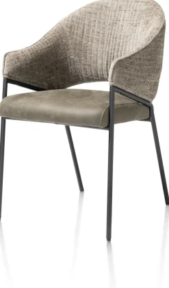 XOOON NOLAN armstoel - zwart frame (ROB) -^ Armstoelen