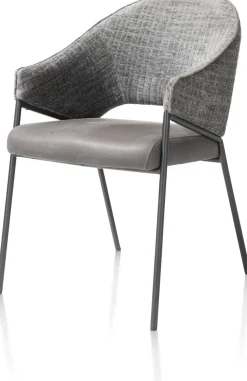 XOOON NOLAN armstoel - zwart frame (ROB) -^ Armstoelen