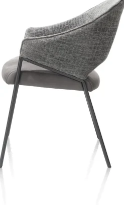 XOOON NOLAN armstoel - zwart frame (ROB) -^ Armstoelen