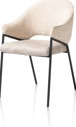 XOOON NOLAN armstoel - zwart frame (ROB) -^ Armstoelen