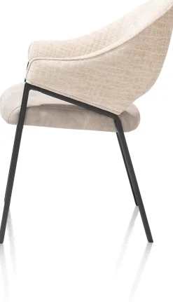 XOOON NOLAN armstoel - zwart frame (ROB) -^ Armstoelen