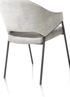 XOOON NOLAN armstoel - zwart frame (ROB) -^ Armstoelen