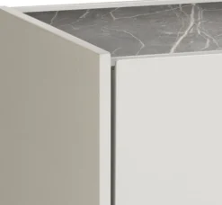XOOON NOON dressoir 240 cm - 3-deuren + 2-laden - lichtgrijs^ Dressoirs