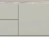 XOOON NOON lowboard 170 cm - 2-deuren + 2-laden - lichtgrijs^ Tv-Meubelen|Dressoirs