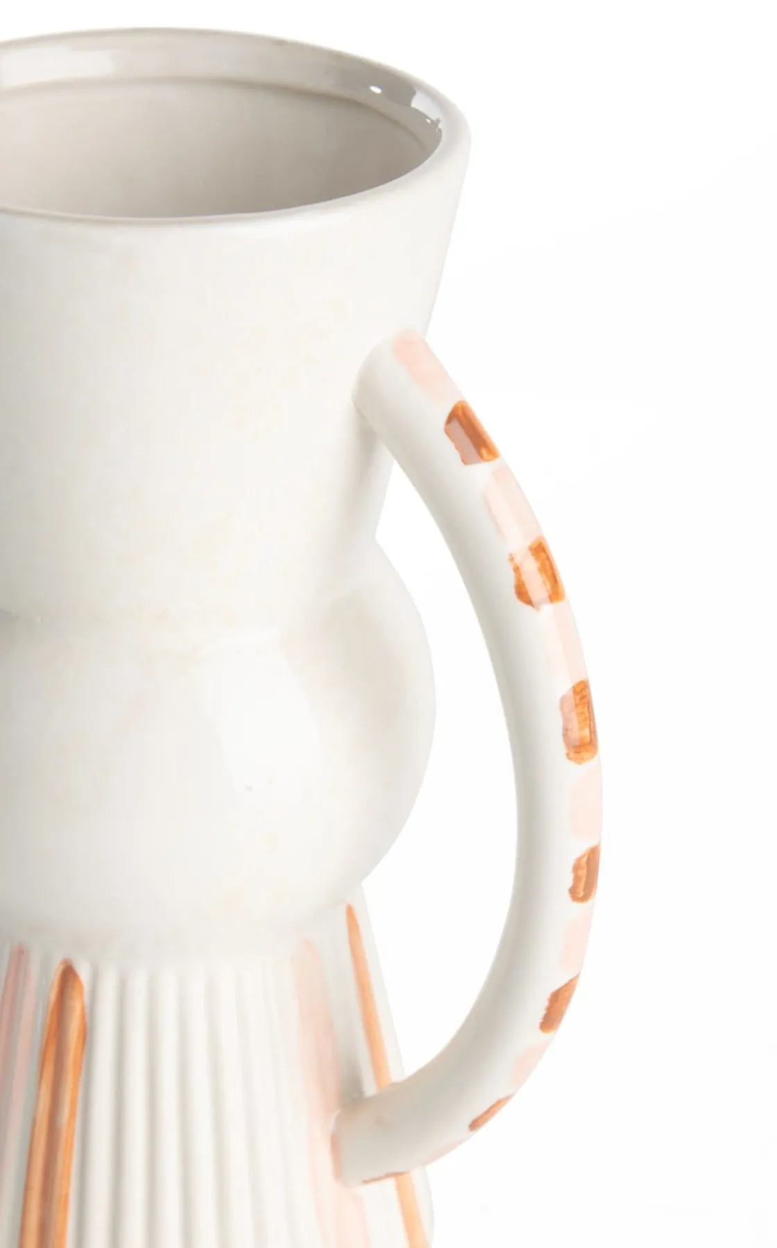 XOOON Nora vaas H25,5cm in de kleur Multi Color - COCOmaison^ Woonaccessoires