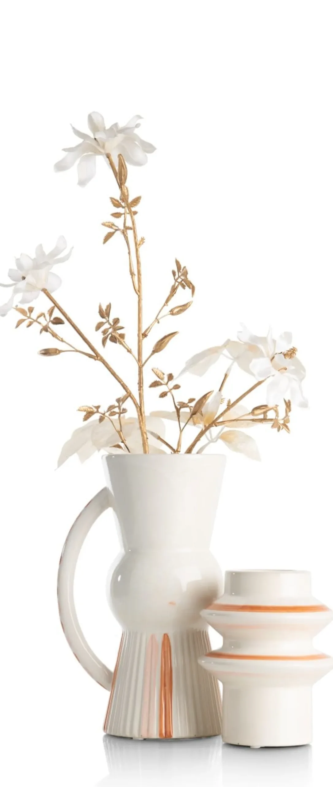 XOOON Nora vaas H25,5cm in de kleur Multi Color - COCOmaison^ Woonaccessoires