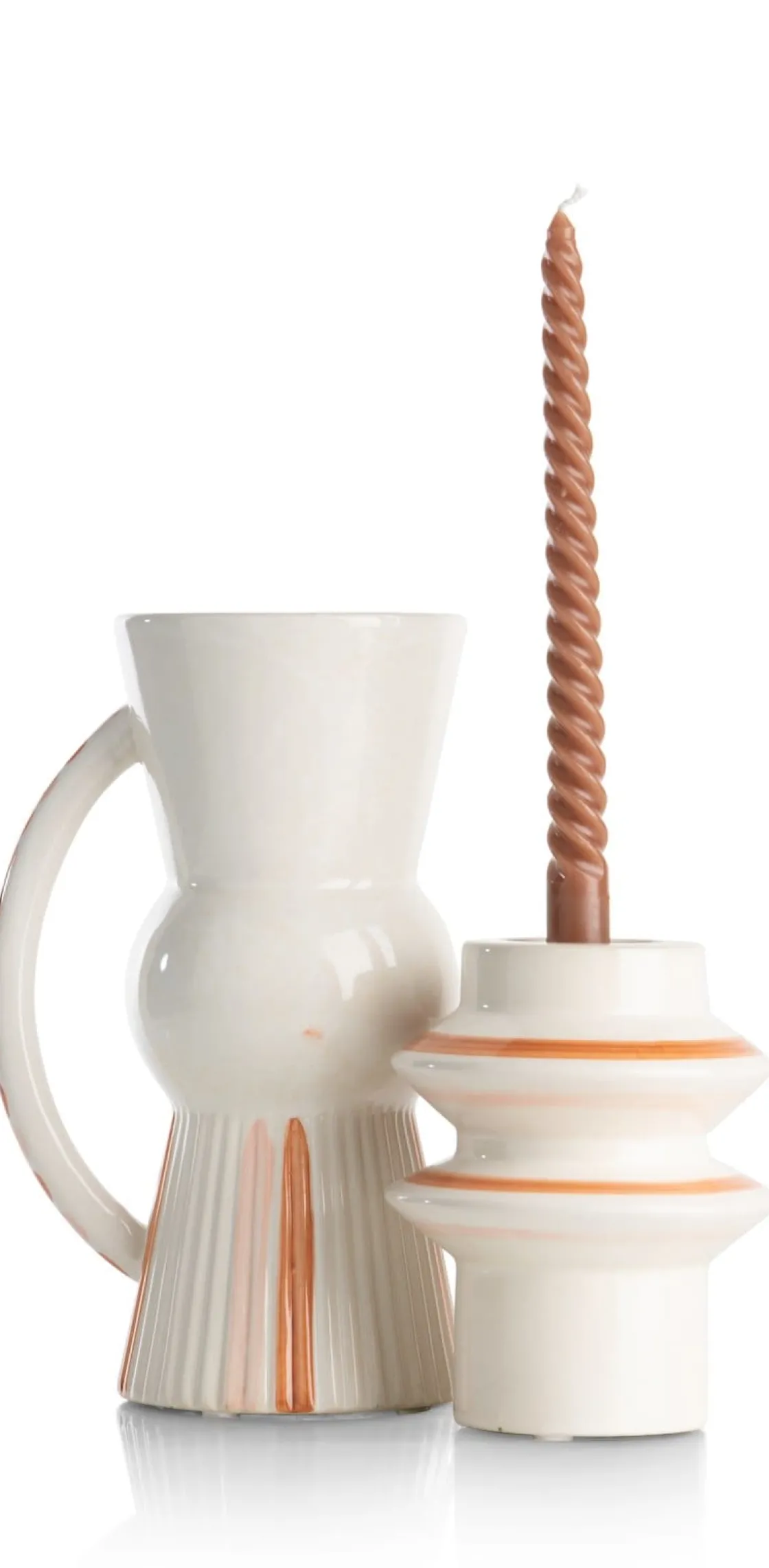 XOOON Nora vaas H25,5cm in de kleur Multi Color - COCOmaison^ Woonaccessoires