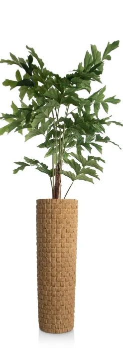 XOOON Noud pot H83,5cm in de kleur Bruin - COCOmaison^ Woonaccessoires
