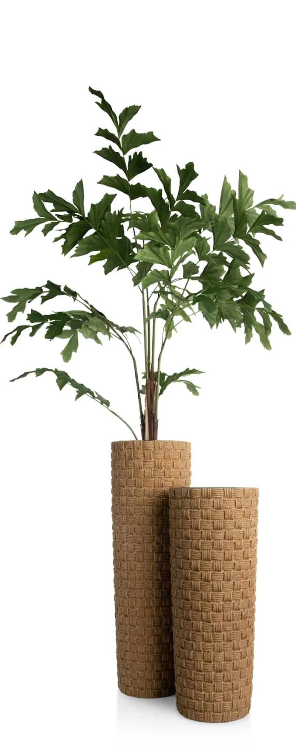 XOOON Noud pot H83,5cm in de kleur Bruin - COCOmaison^ Woonaccessoires