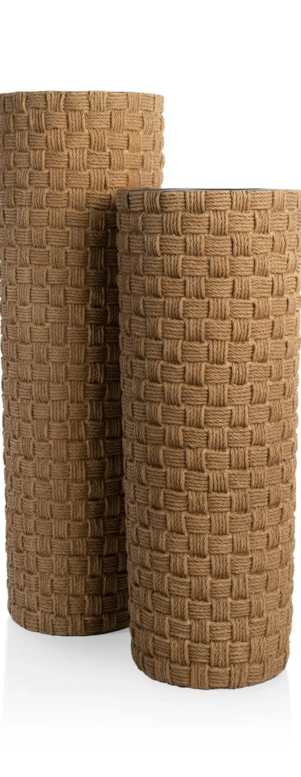 XOOON Noud pot H83,5cm in de kleur Bruin - COCOmaison^ Woonaccessoires