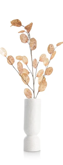XOOON Nova vaas H30,5cm in de kleur Wit - COCOmaison^ Woonaccessoires