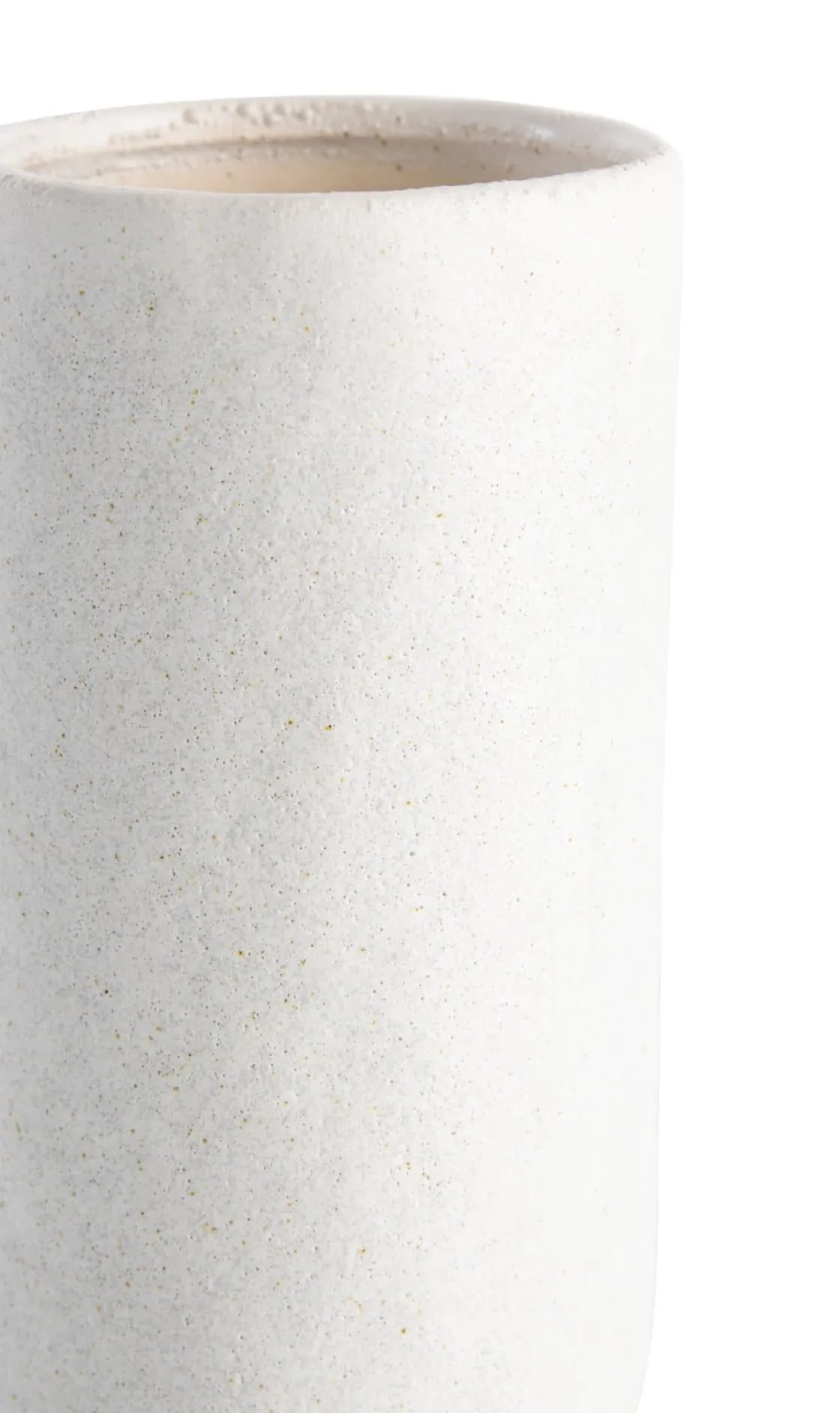 XOOON Nova vaas H30,5cm in de kleur Wit - COCOmaison^ Woonaccessoires