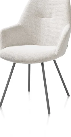 XOOON Odin armleuningstoel in de kleur Ivoor -^ Armstoelen