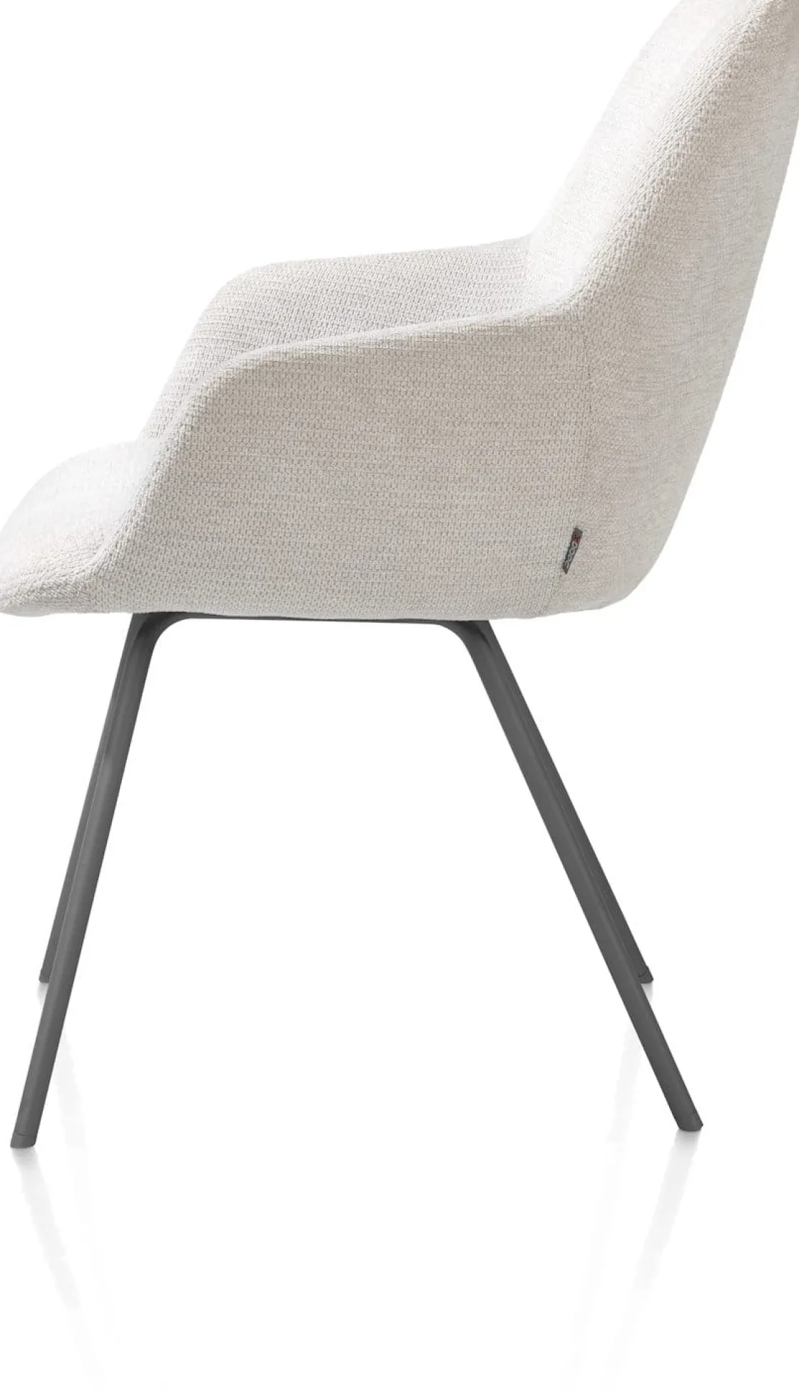 XOOON Odin armleuningstoel in de kleur Ivoor -^ Armstoelen
