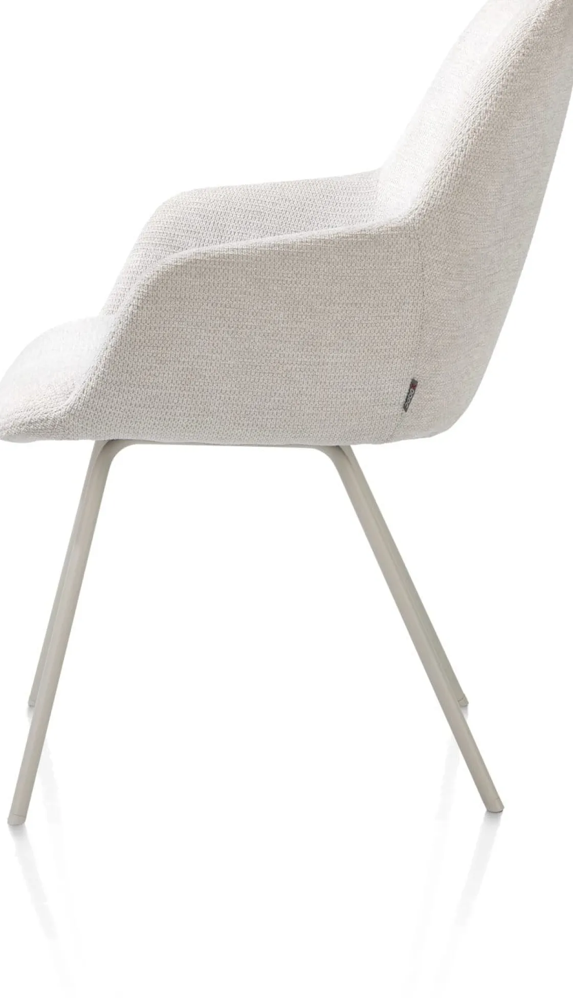 XOOON Odin armleuningstoel in de kleur Ivoor -^ Armstoelen