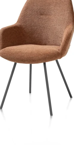 XOOON Odin armleuningstoel in de kleur Koper -^ Armstoelen
