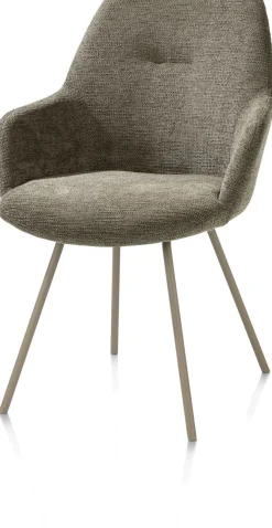 XOOON Odin armleuningstoel in de kleur Mosgroen -^ Armstoelen