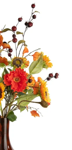 XOOON Olive Leaf Spray H82cm kunstbloem in de kleur Groen^ Woonaccessoires