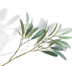XOOON Olive Leaf Spray H82cm kunstbloem in de kleur Groen^ Woonaccessoires