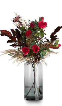 XOOON Olive Leaf Spray H82cm kunstbloem in de kleur Groen^ Woonaccessoires