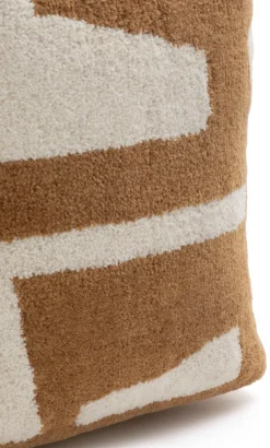 XOOON Olivia poef (H40cm) in de kleur Bruin - COCOmaison^ Woonaccessoires|Poef/Hockers