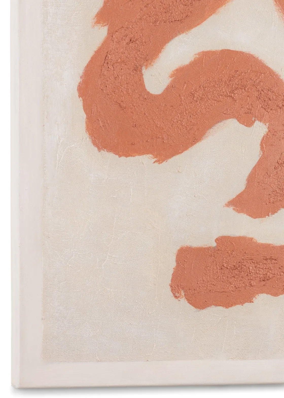 XOOON Organic Abstract schilderijen in de kleur Oranje - COCOmaison^ Wanddecoraties|Woonaccessoires