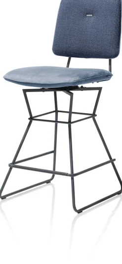 XOOON OTIS barstoel + draaimechanisme - zwart frame -^ Barkrukken En Barstoelen