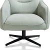 XOOON Oviedo fauteuil met combistof en hoge rug^ Leren Fauteuils|Stoffen Fauteuils