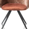 XOOON OWEN armstoel 4-poots zwart (ROB) - draaibaar -^ Armstoelen