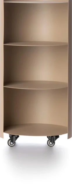 XOOON Owen bijzettafel H70cm in kleur Taupe shop je bij COCOmaison^ Woonaccessoires|Bijzettafels