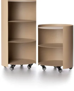 XOOON Owen bijzettafel H70cm in kleur Taupe shop je bij COCOmaison^ Woonaccessoires|Bijzettafels