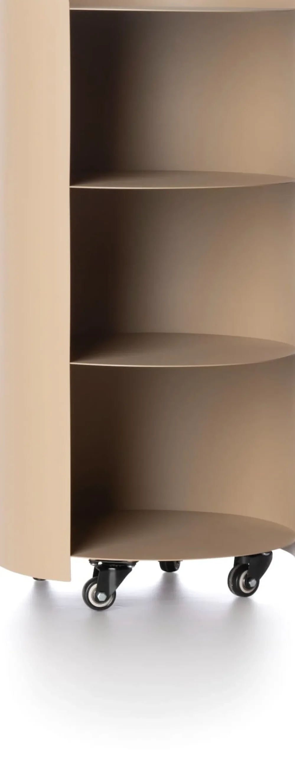XOOON Owen bijzettafel H70cm in kleur Taupe shop je bij COCOmaison^ Woonaccessoires|Bijzettafels