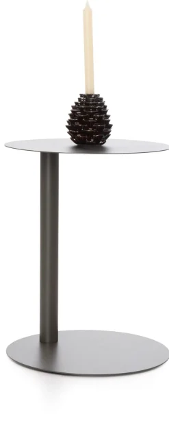 XOOON Owen bijzettafel H50cm in kleur Antraciet shop je bij COCOmaison^ Woonaccessoires|Bijzettafels