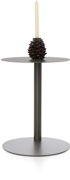 XOOON Owen bijzettafel H50cm in kleur Antraciet shop je bij COCOmaison^ Woonaccessoires|Bijzettafels